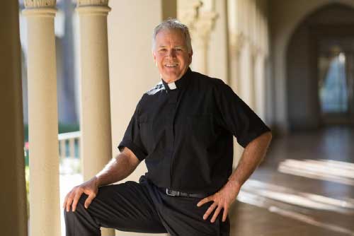 Portrait of Rev. Jim Clarke, PhD